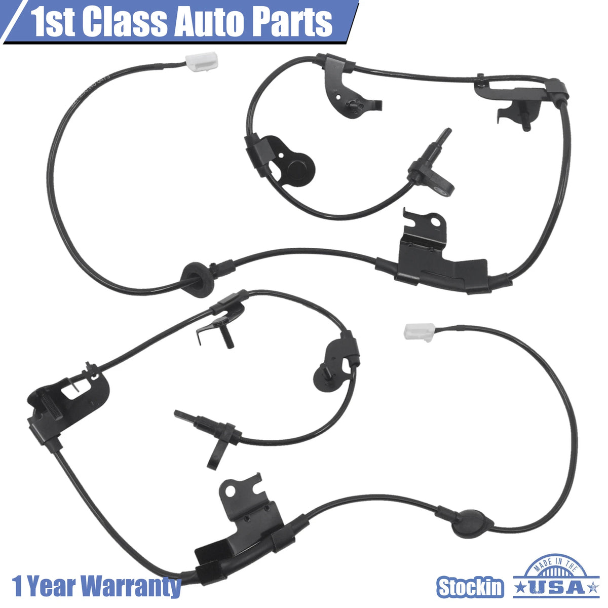 2X ABS Wheel Speed Sensor for Toyota RAV4 (2006–2009)