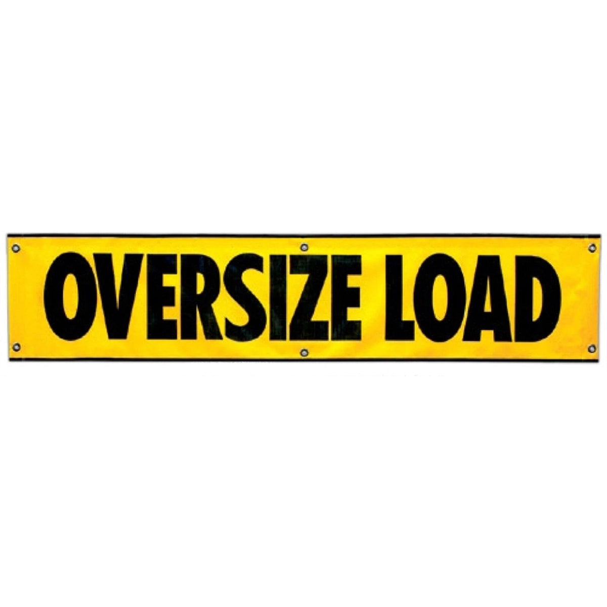 Oversize Load Mesh Banner 72" x 12" with Grommets