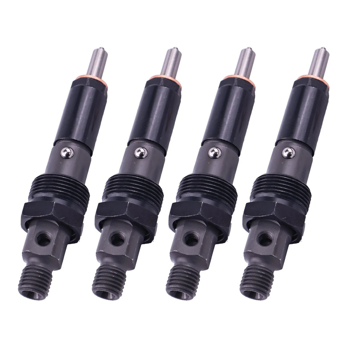 Set of 4 Fuel Injectors J909475 JR919331 for Case Loader 570LXT (1999–2004)