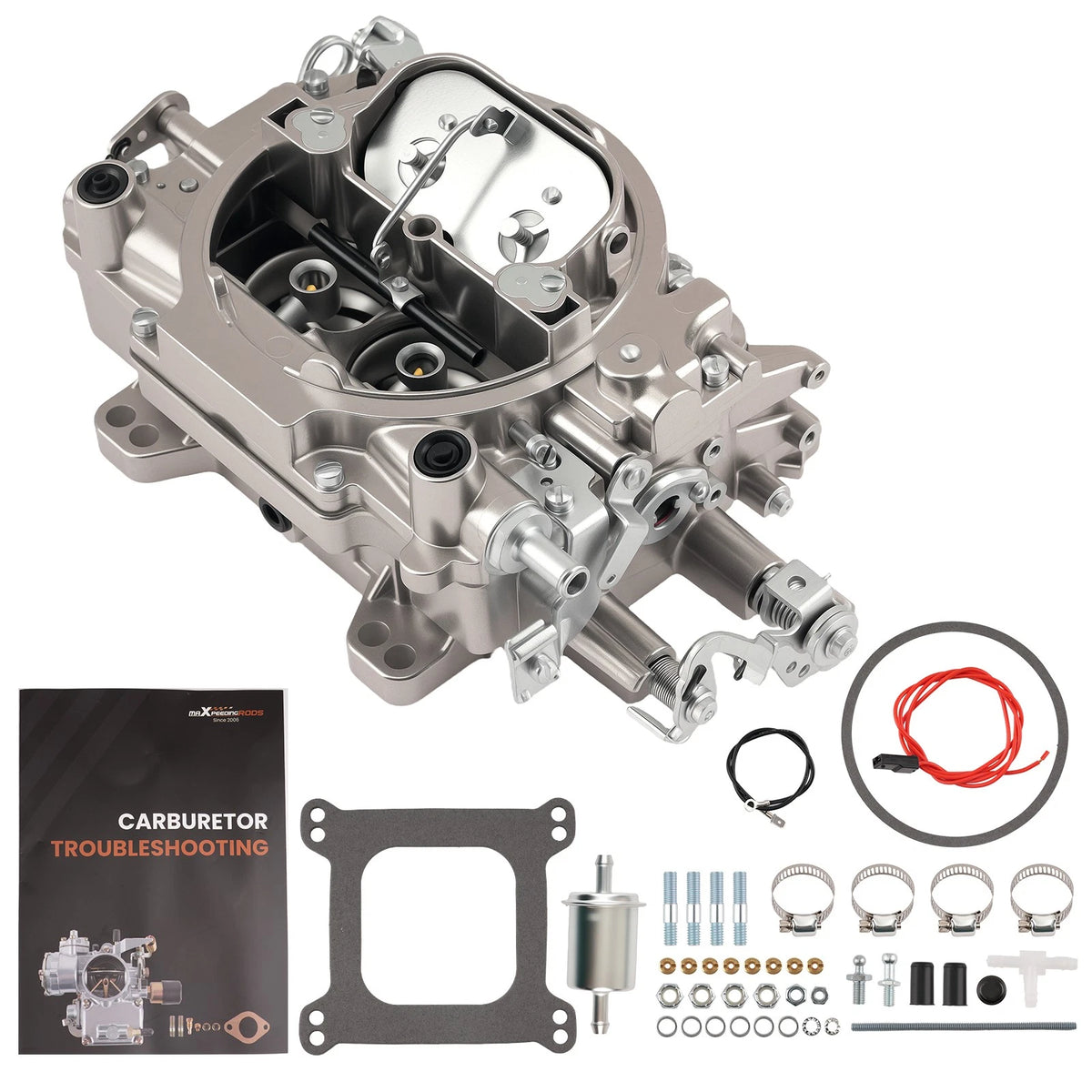 600 CFM 4 Barrel Carburetor for Chevy Dodge 305 318 350 351 360 V8 (1960–2023)