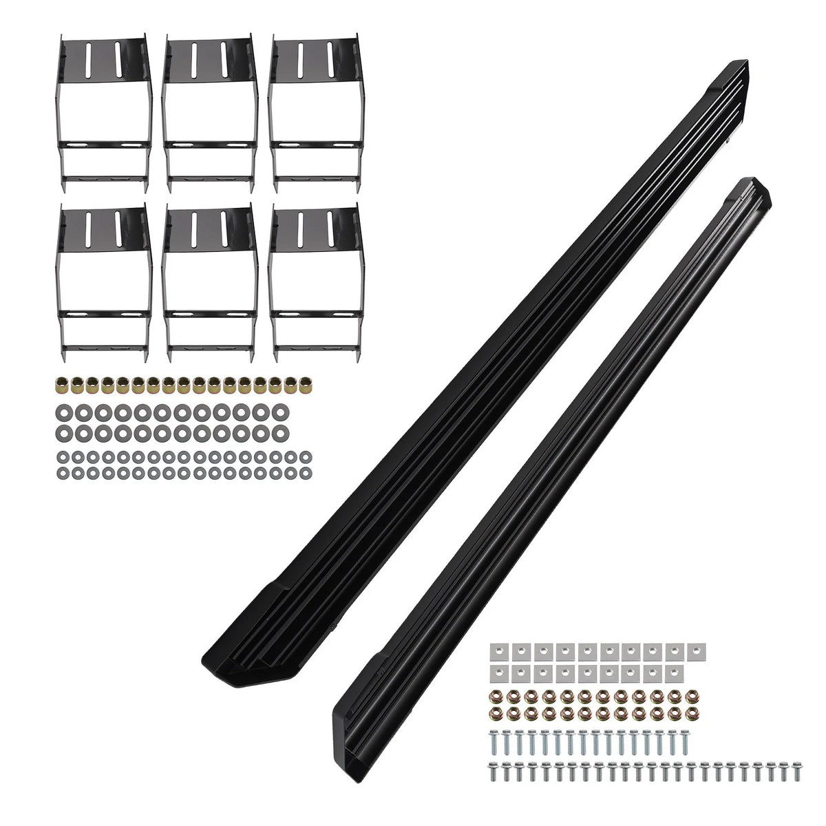 6" Step Bar Set for Ford F-350 Crew Cab (2017–2026) Running Boards Steel