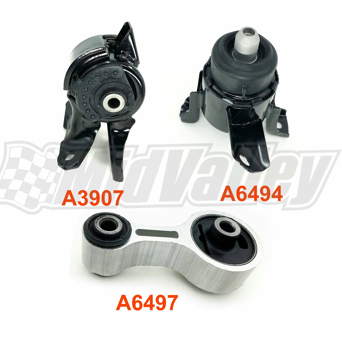 3X Engine Motor Mount & Torque Strut Mount for Mazda 6 (2003–2008)