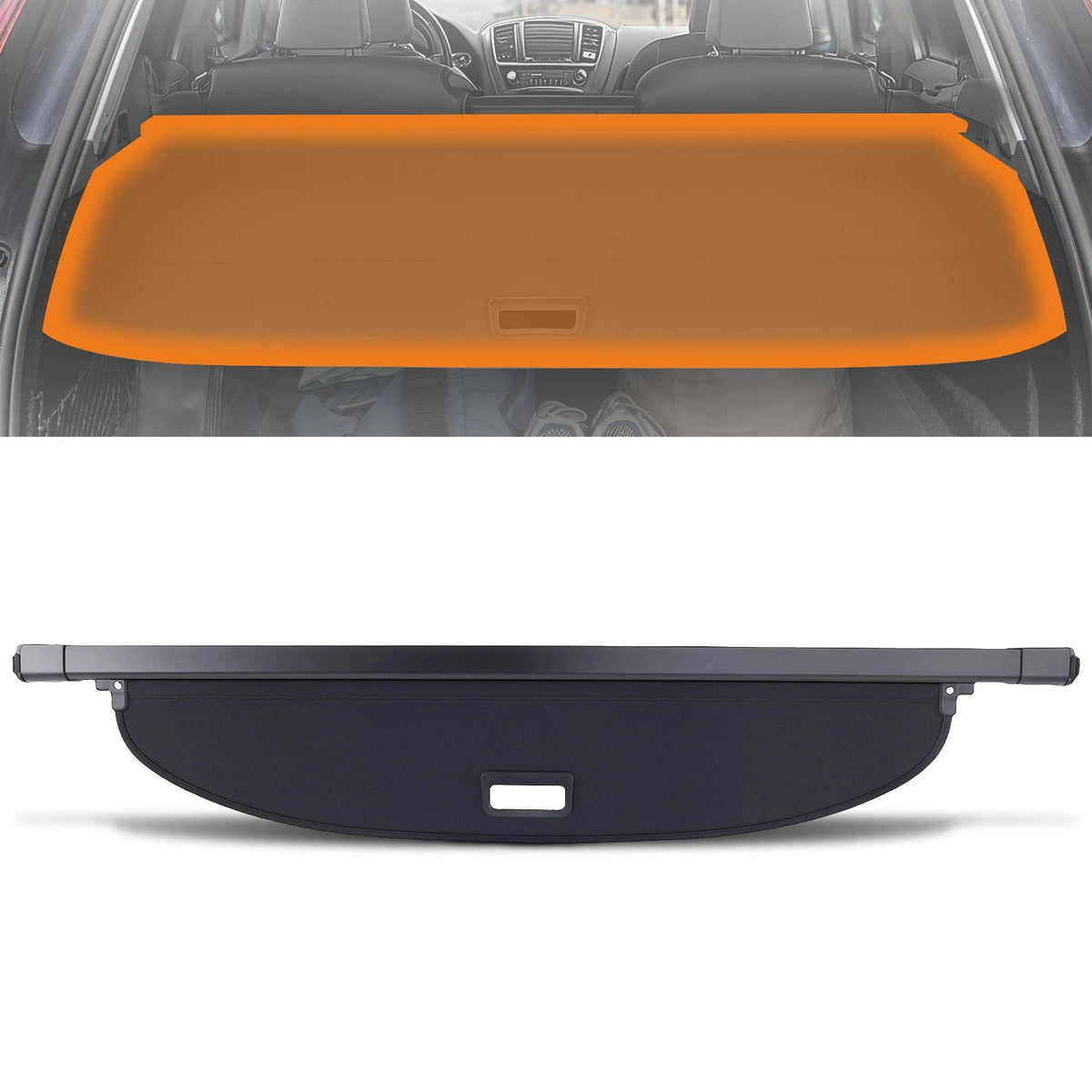 Trunk Security Shade Cargo Cover for Nissan Rogue X-Trail (2021–2025)