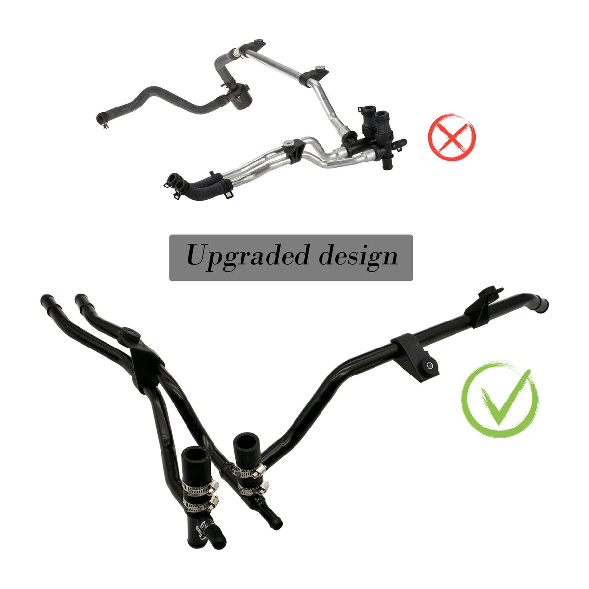 Metal Heater Hose Line Tube Assembly for Nissan Pathfinder (2005–2012) 92408ZL90B