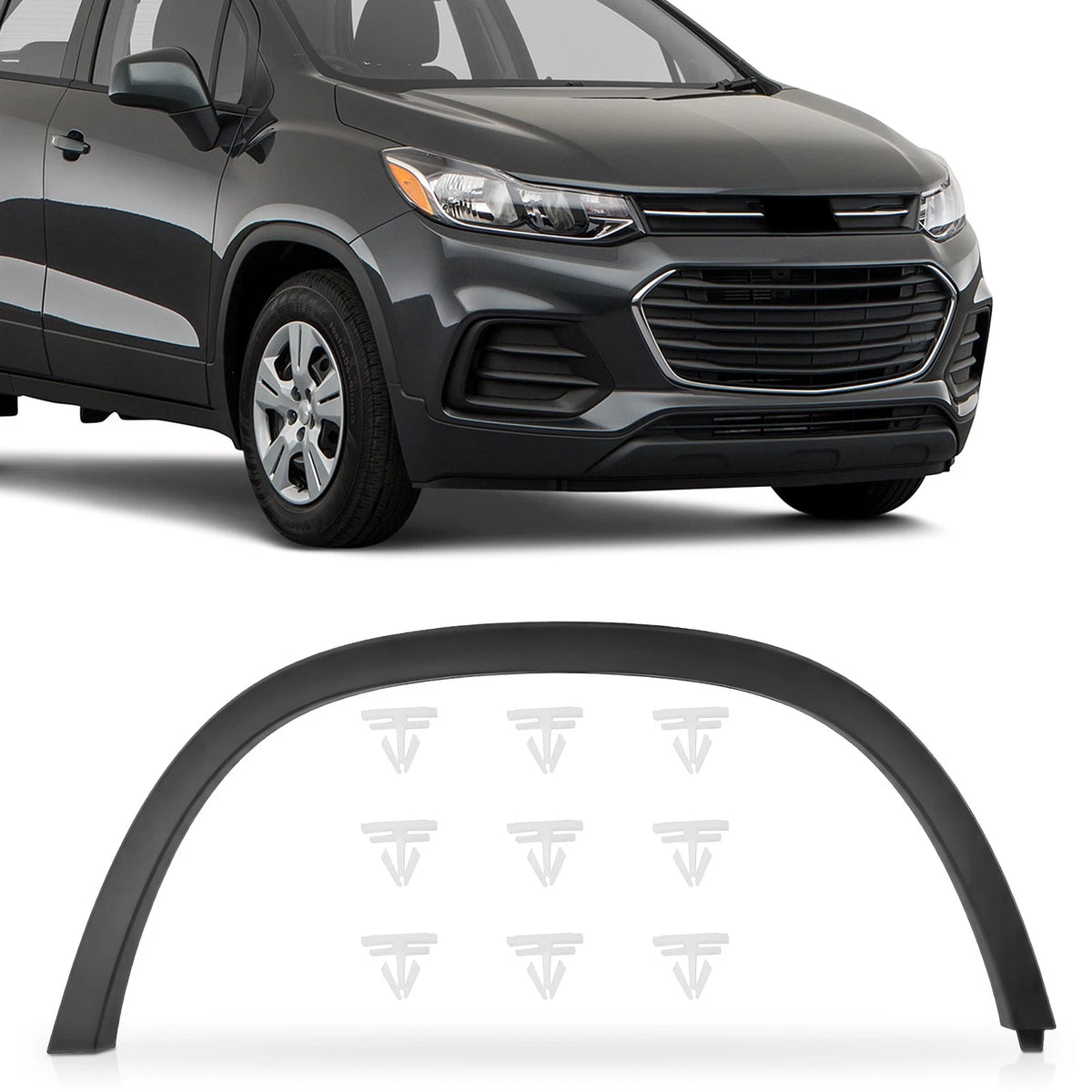 Fender Flares RH Passenger Side for Chevrolet Trax (2017–2021) 42490925