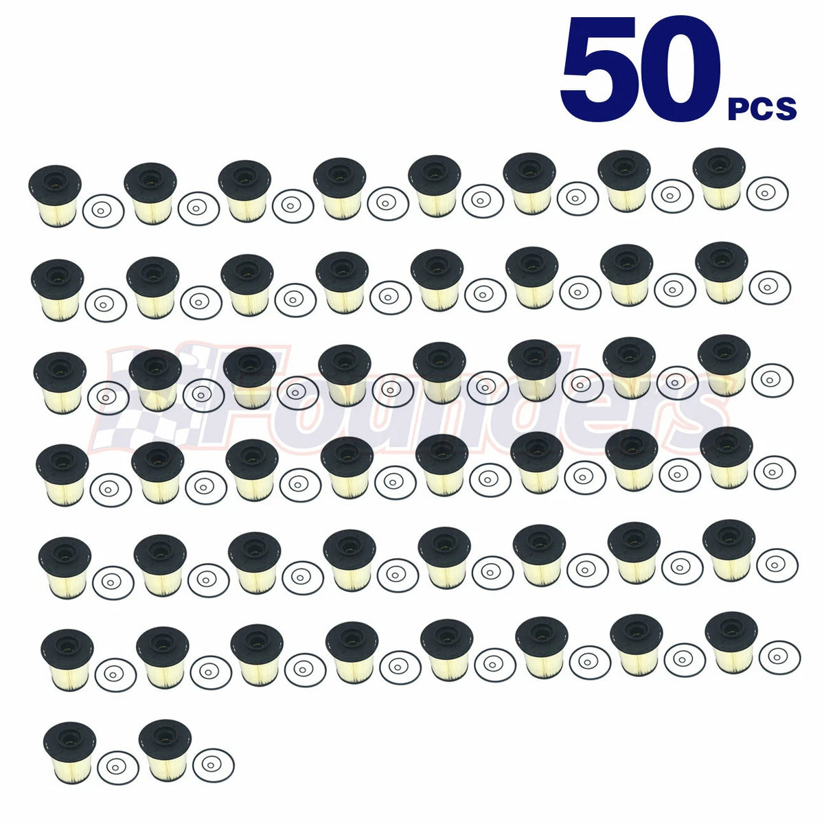50pcs Fuel Filter for Dodge Ram 2500 3500 (1994–2002) Cummins 5.9L Diesel