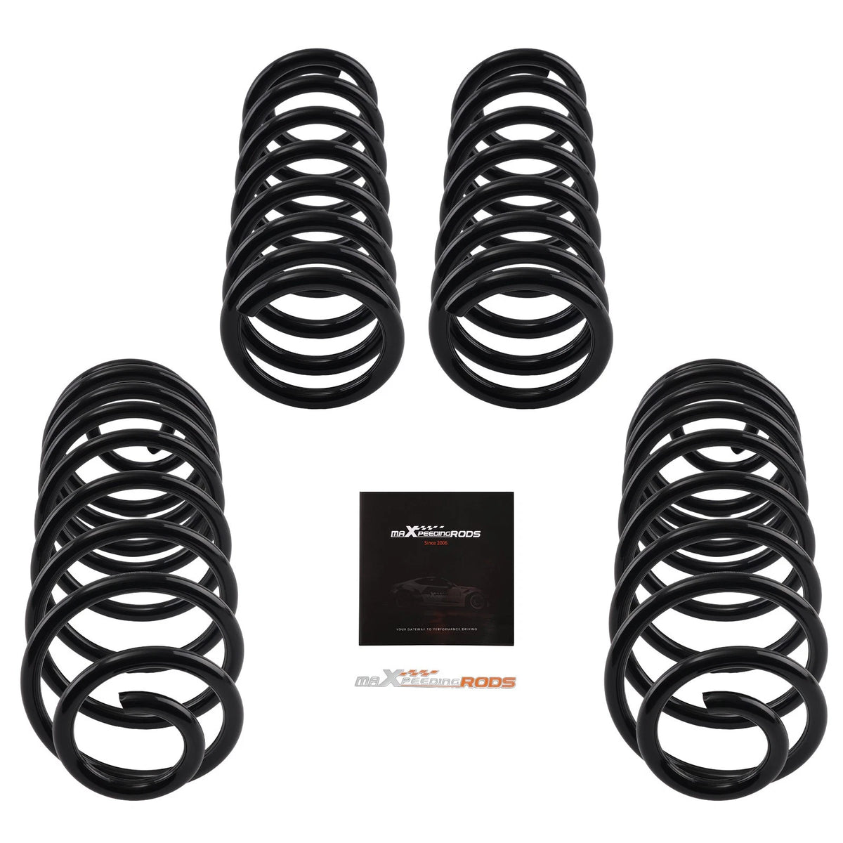 Drop Kit Coil Springs for Chevy Trailblazer (2002–2009) 2WD Front Rear