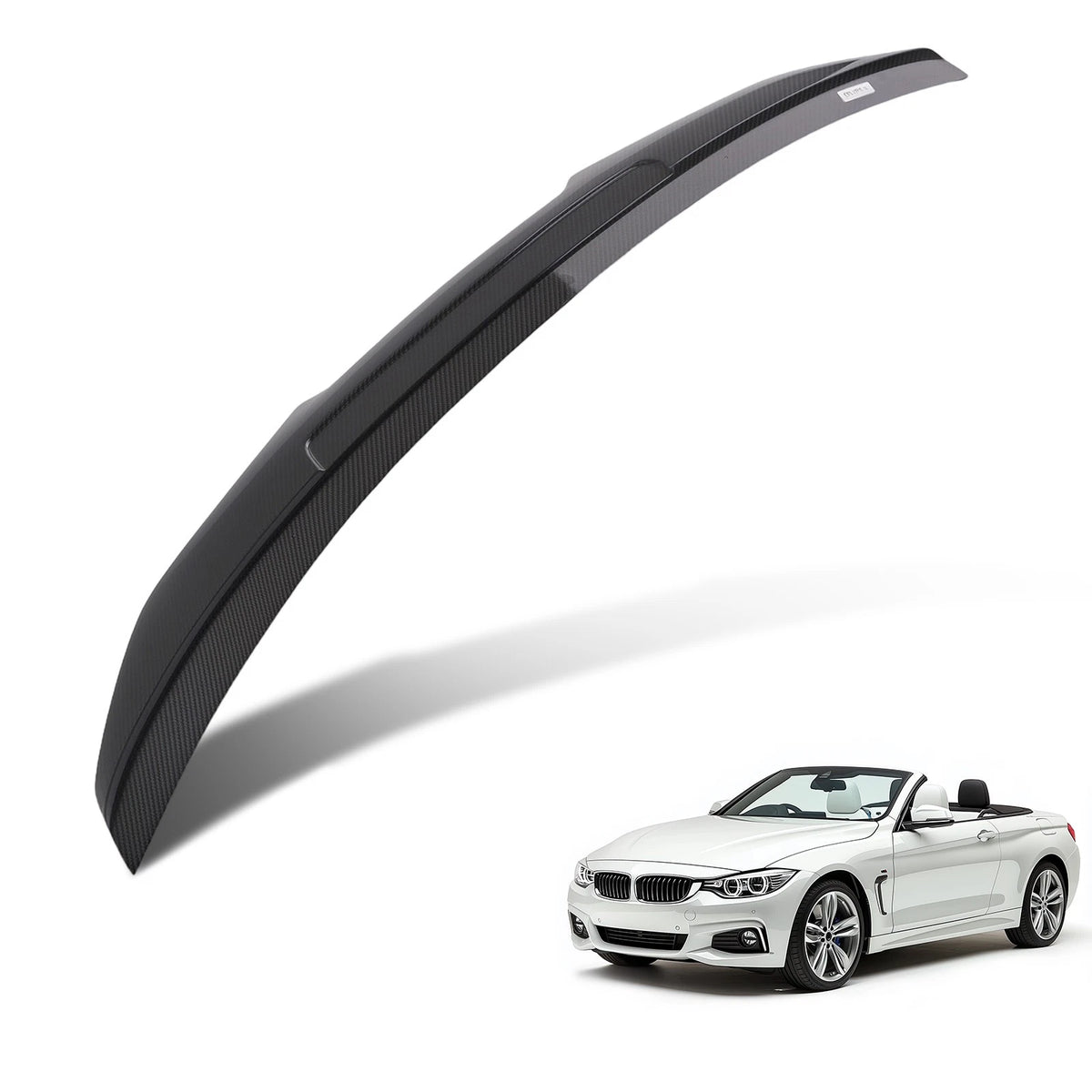 Carbon Fiber Rear Trunk Spoiler Wing for BMW F83 M4 (2015–2020)