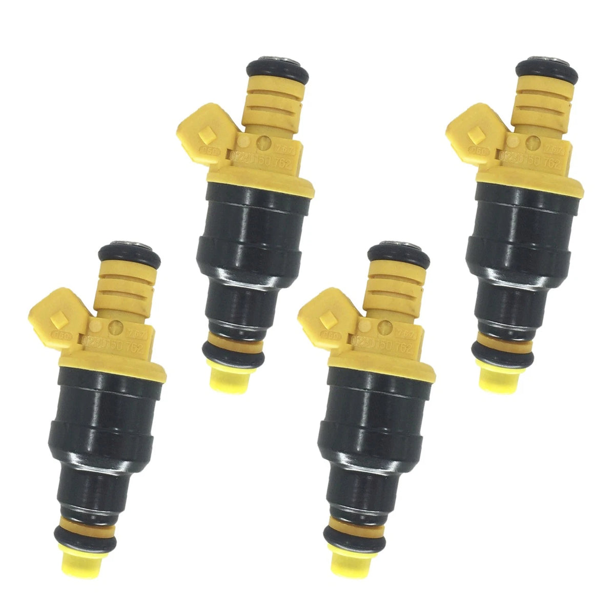Set of 4 Fuel Injectors for Volvo 960 240 (1985–1994) 0280150762