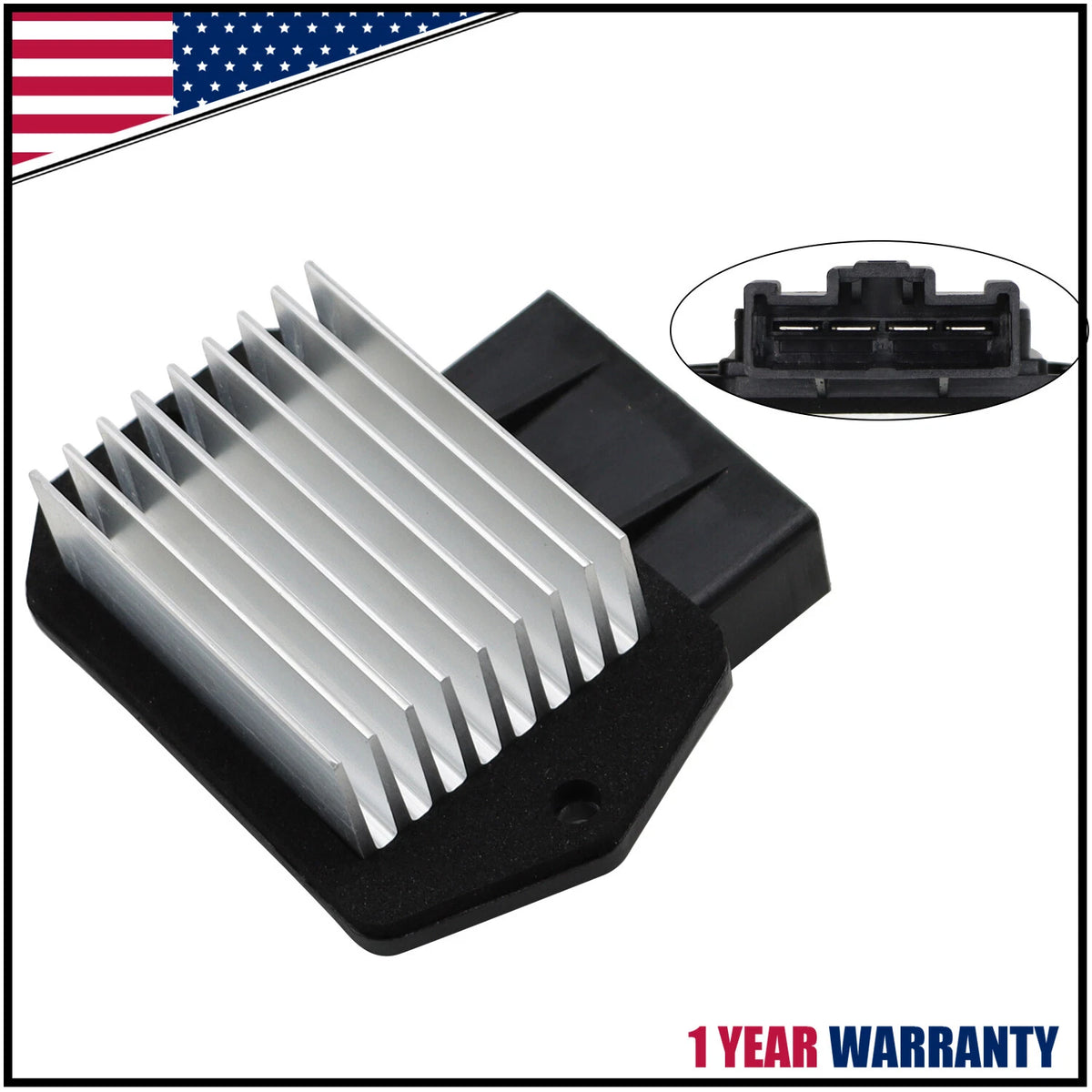 Blower Motor Resistor for Chrysler Dodge Ram 1500 2500 3500 (2006–2019) 68018105AA