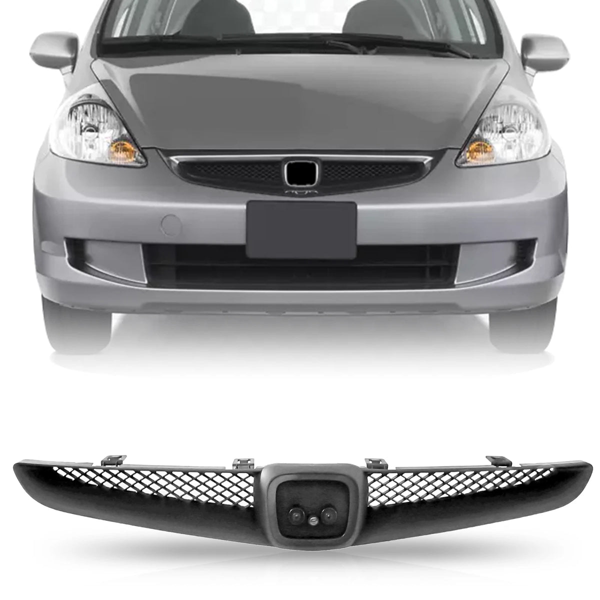 Grille for Honda Fit (2007–2008) 71121-SAA-901, 71121SLNA01