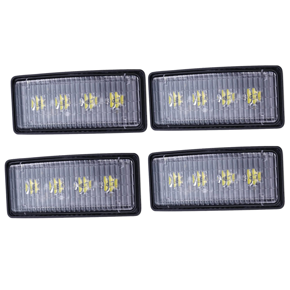 4X LED Upper Cab Light Lamp RE306510 for John Deere 7210 7410 7510 7610 7710