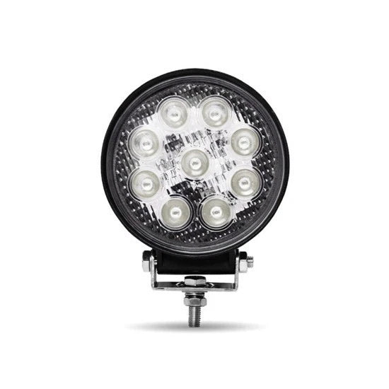 4.5 Inch Round Work Light - 9 Diode Flood Beam - 1800 Lumens