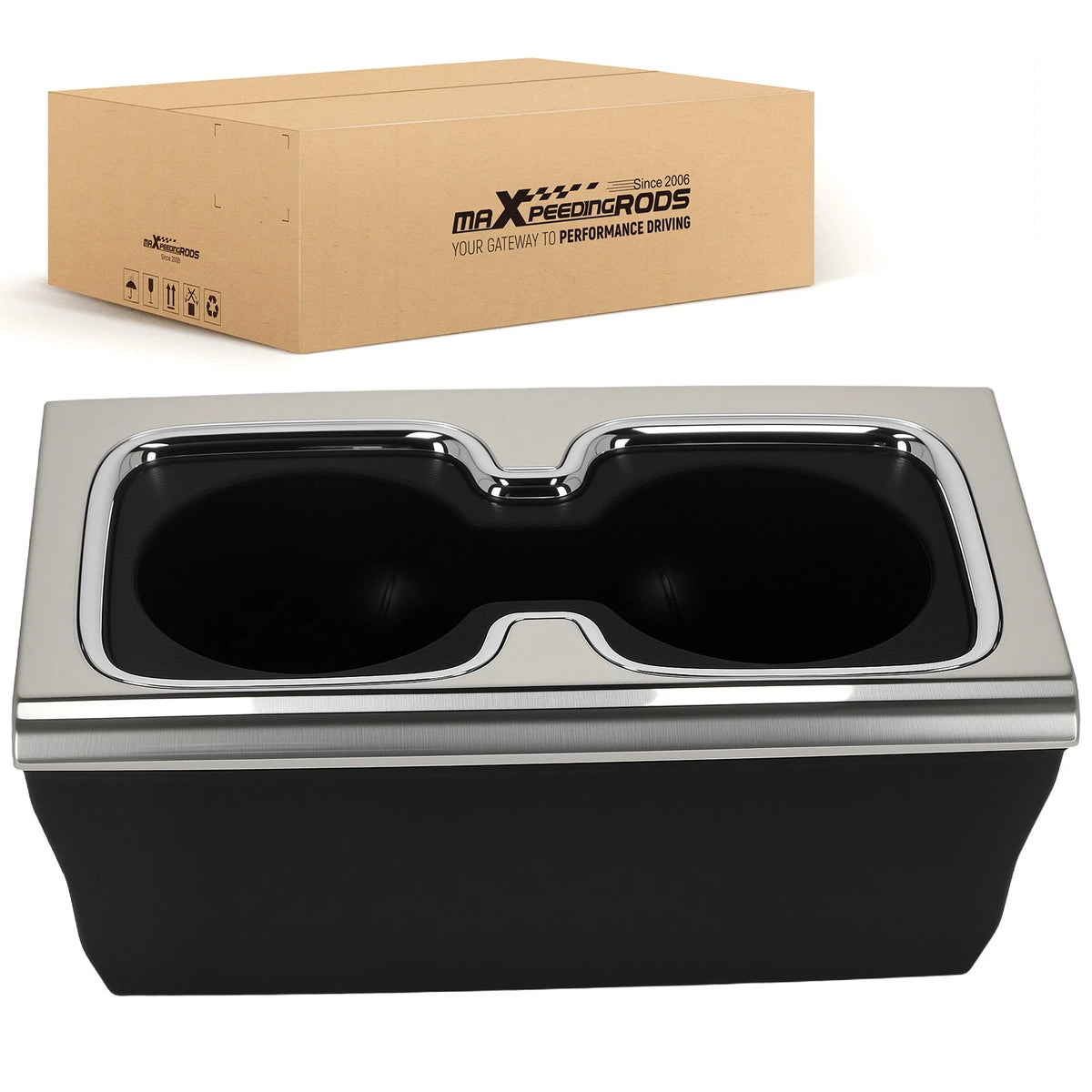 Black Cup Holder for Silverado/Sierra 1500/2500/3500 (2014–2018) 23467147 23467146