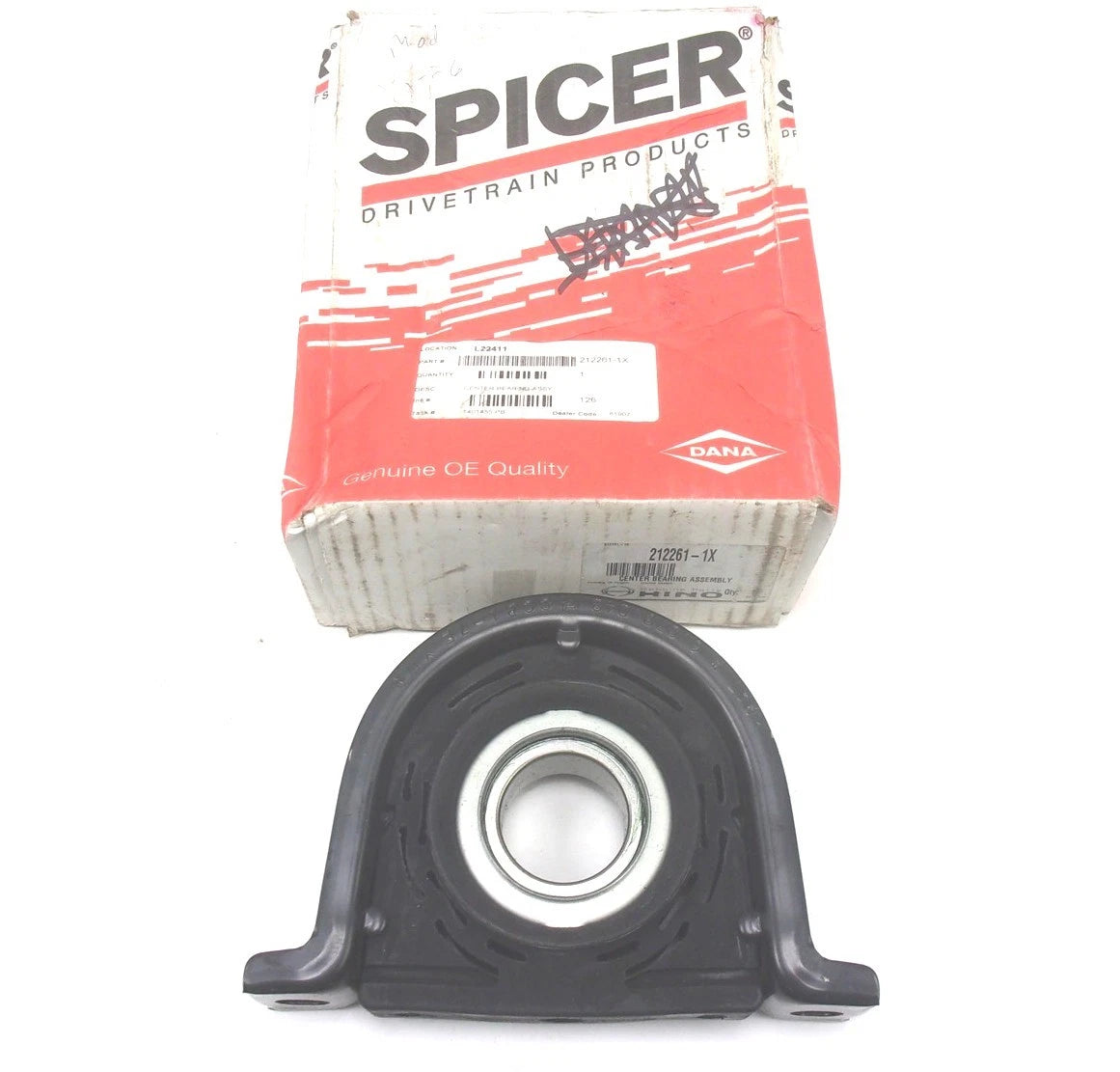 Driveshaft Center Support Bearing for Dana Spicer SPL70 Series (2012–2022)