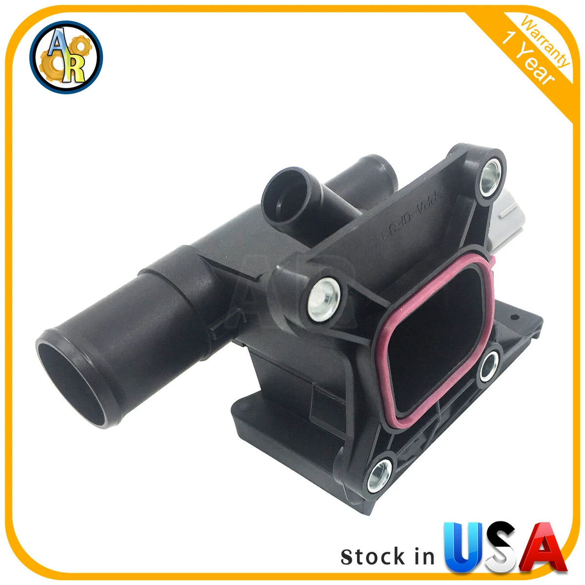Engine Coolant Water Outlet with Sensor for Mazda 3 5 6 CX-7 (2006–2013) 902-690