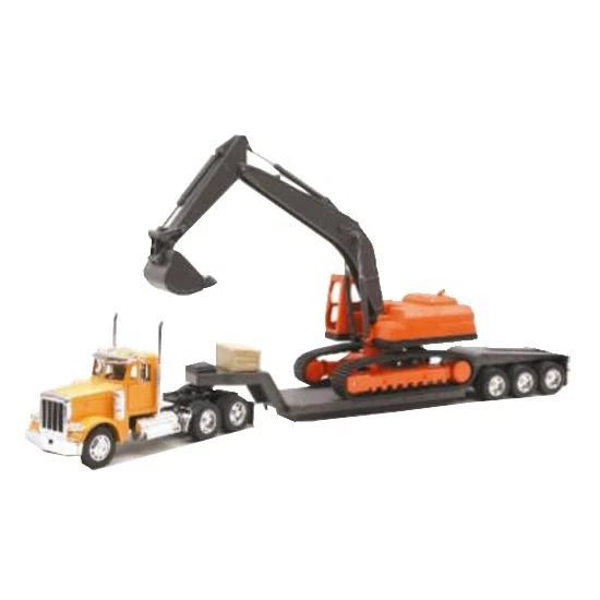 CSM 1:32 Scale Diecast Model for Peterbilt 379 (W-DD Tri Axle Trailer)