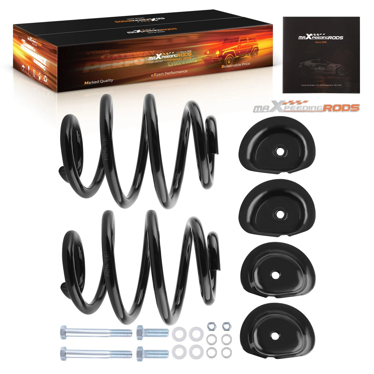 Pair of 5" Rear Lowering Springs for Chevy C10 GMC C15 (1960–1972)