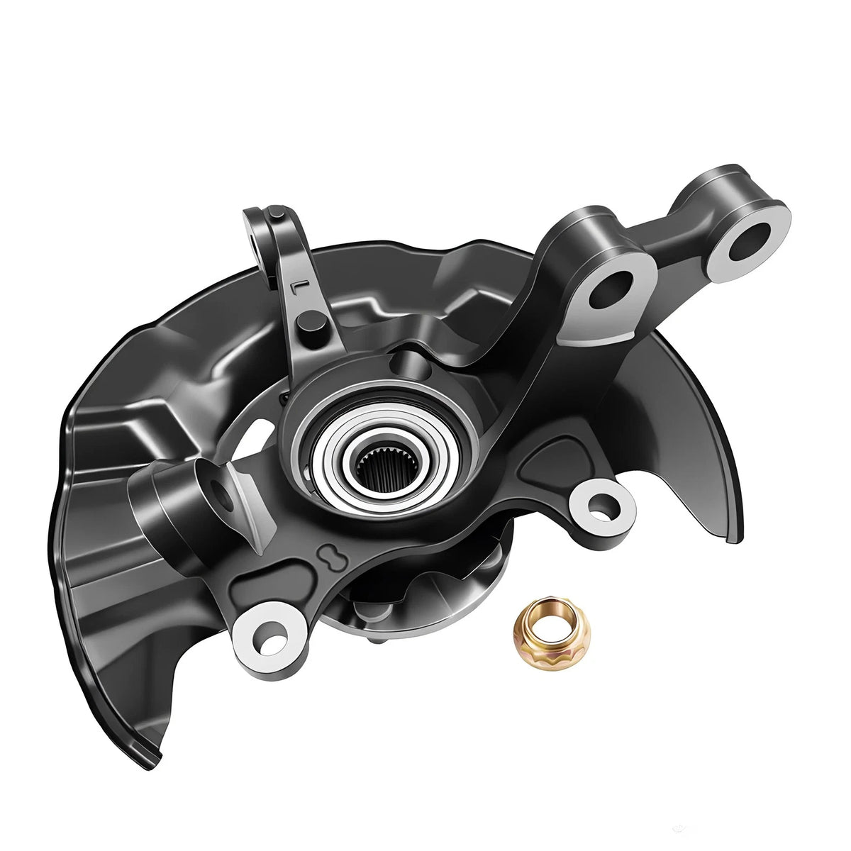 Front Left Wheel Bearing Hub Knuckle Assembly for Toyota Corolla Matrix (2003–2008)