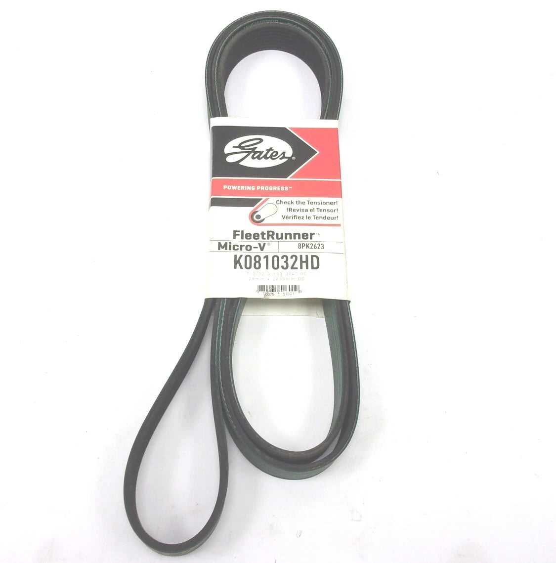 Gates Serpentine Heavy Duty Micro-V Belt 8PK2623 for