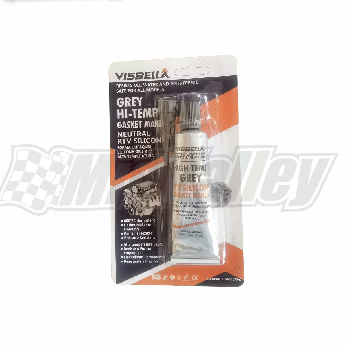 RTV Hi-Temp Gasket Silicone Maker for Universal Applications (32g)