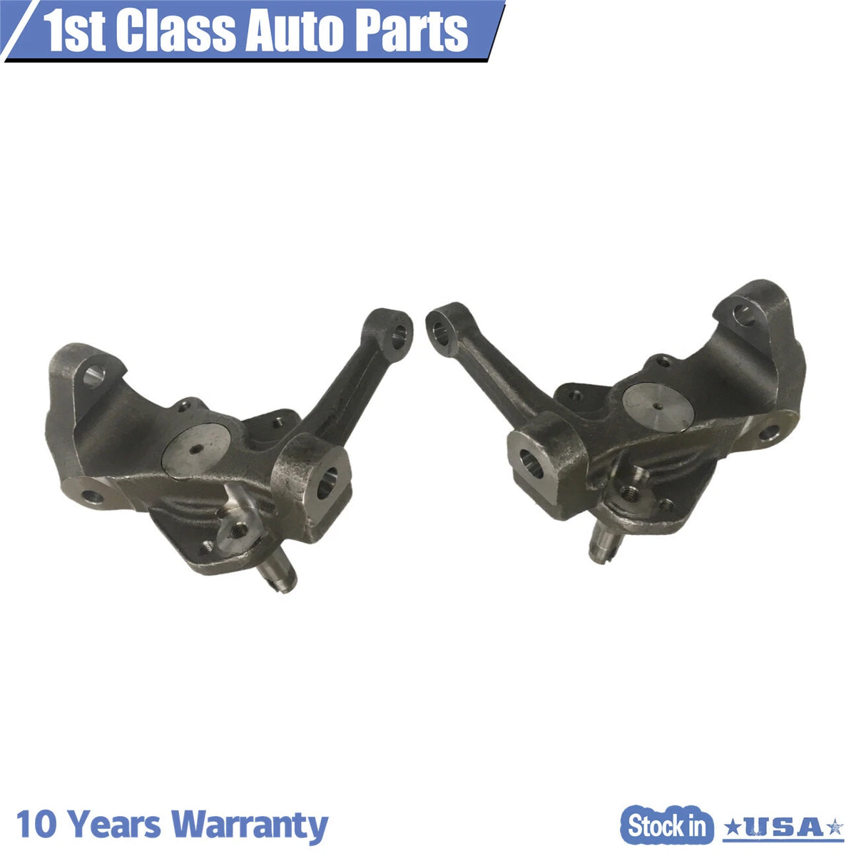2X Forged Steel 2" Drop Spindles for Ford Mustang II Pinto (1974–1978)