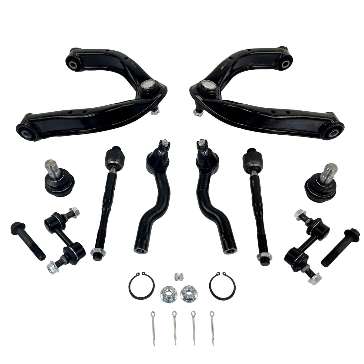 10Pcs Front Upper Control Arm Sway Bar Tie Rod for Nissan Armada QX56 (2004–2019)