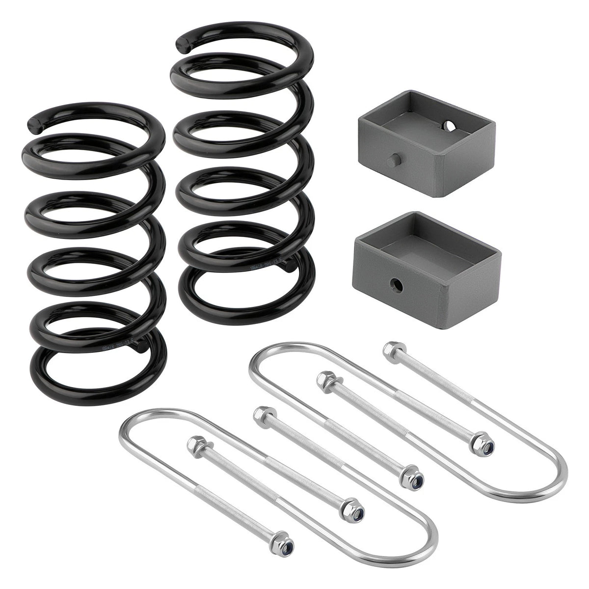 Coil Spring Lowering Kit 3" Front 4" Rear for Chevy S10 GMC S15 (1982–2004)