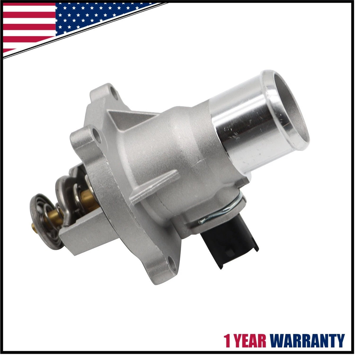 Thermostat & Coolant Assembly for Chevrolet Aveo Cruze Sonic Pontiac 1.6 1.8L (2004–2019)