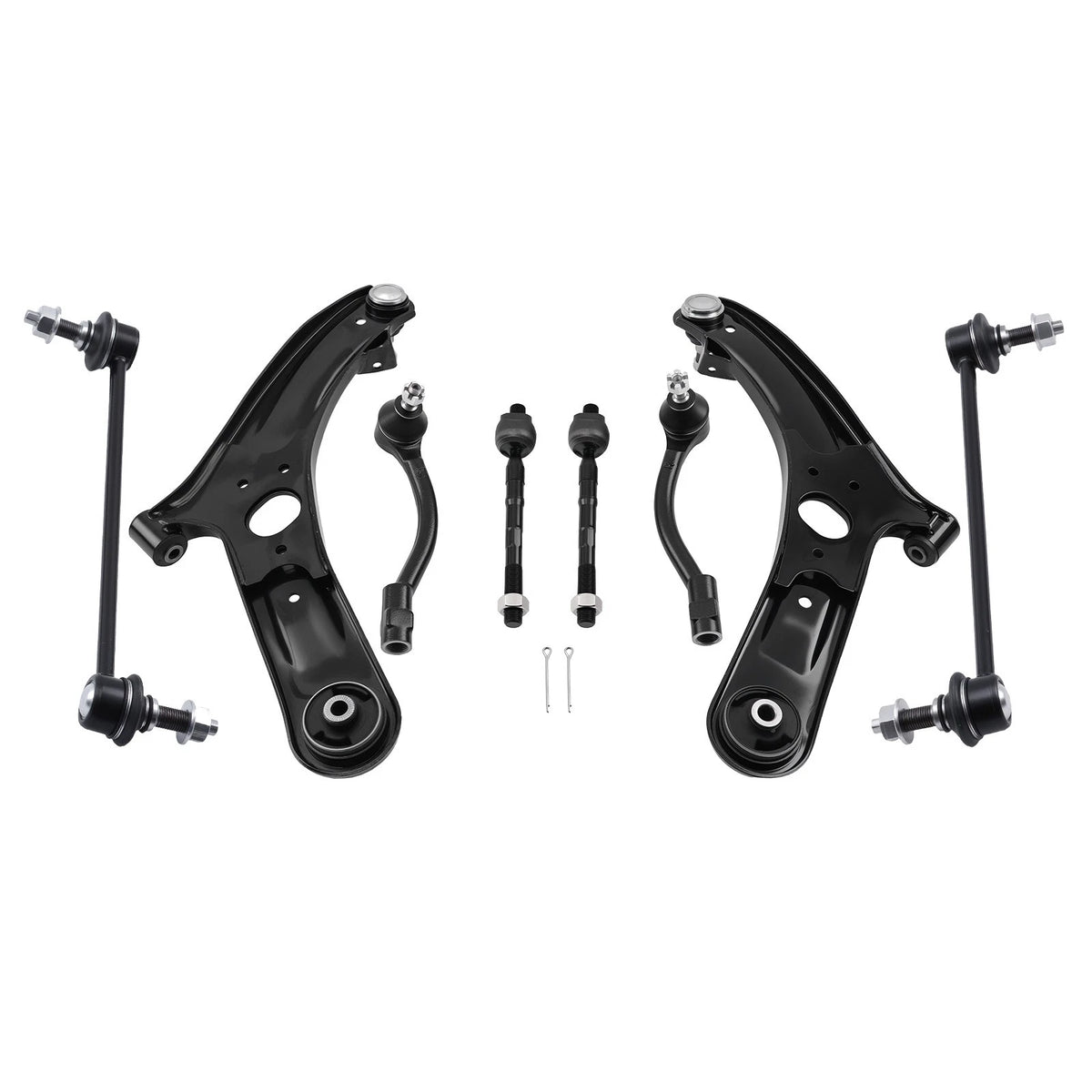 Front Lower Control Arm Ball Joint Sway Bar Outer Tie Rod for Accent (2012–2017)