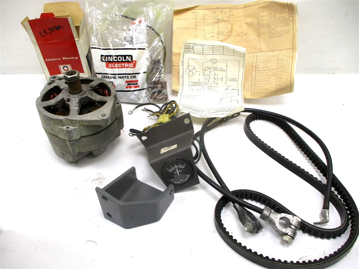 Generator to Alternator Kit for Lincoln F163 FJW Welder Engine (M12103)