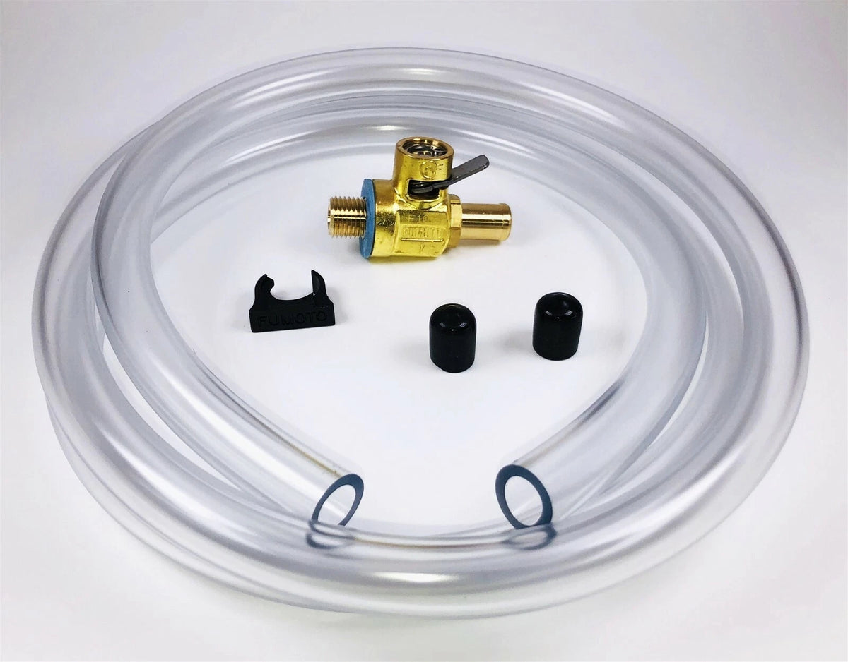 Fumoto F103N Oil Drain Valve with 5' Hose Kit for Fumoto Long Nipple
