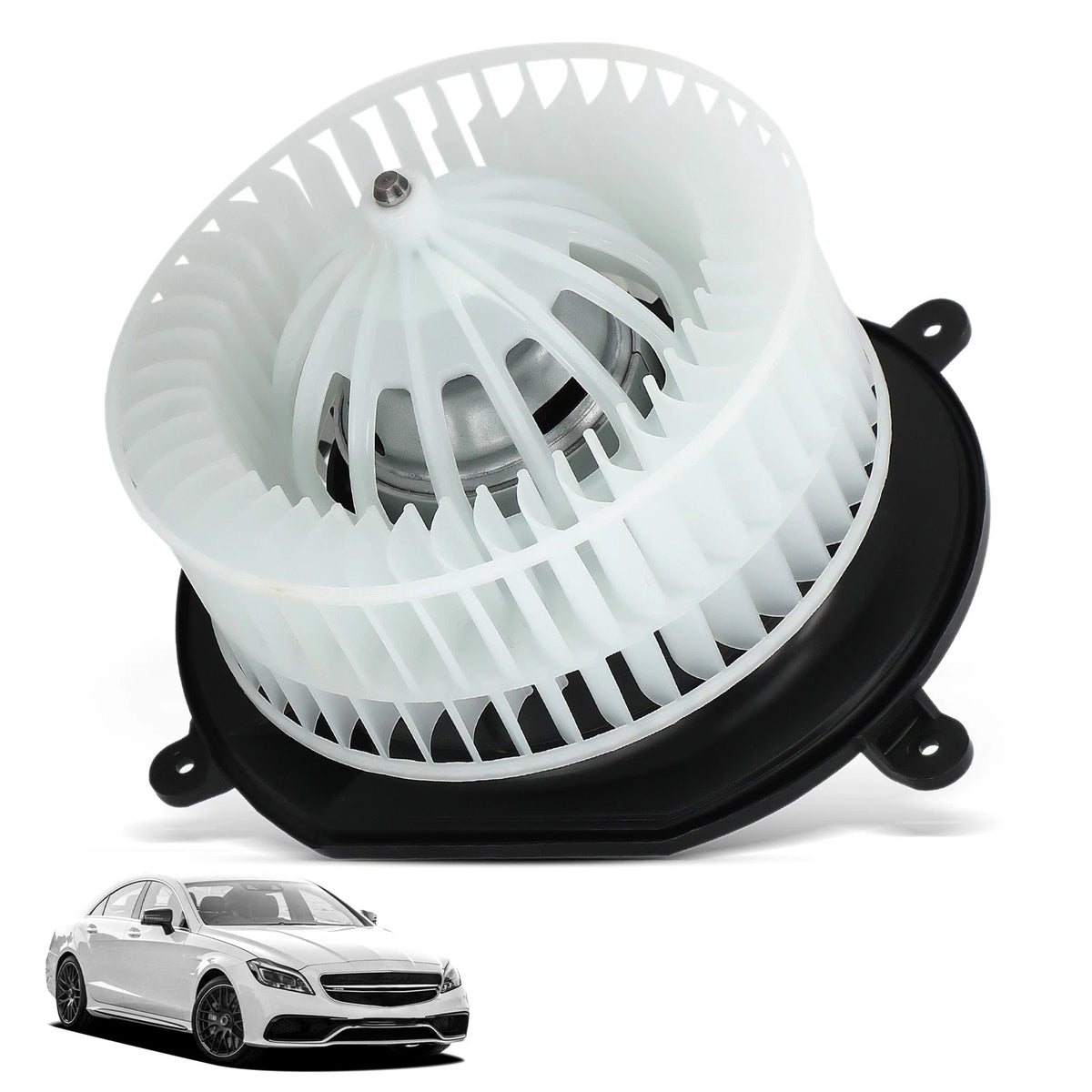 A/C Heater Blower Motor w/Fan Cage for Mercedes-Benz CLS550 (2005–2010)