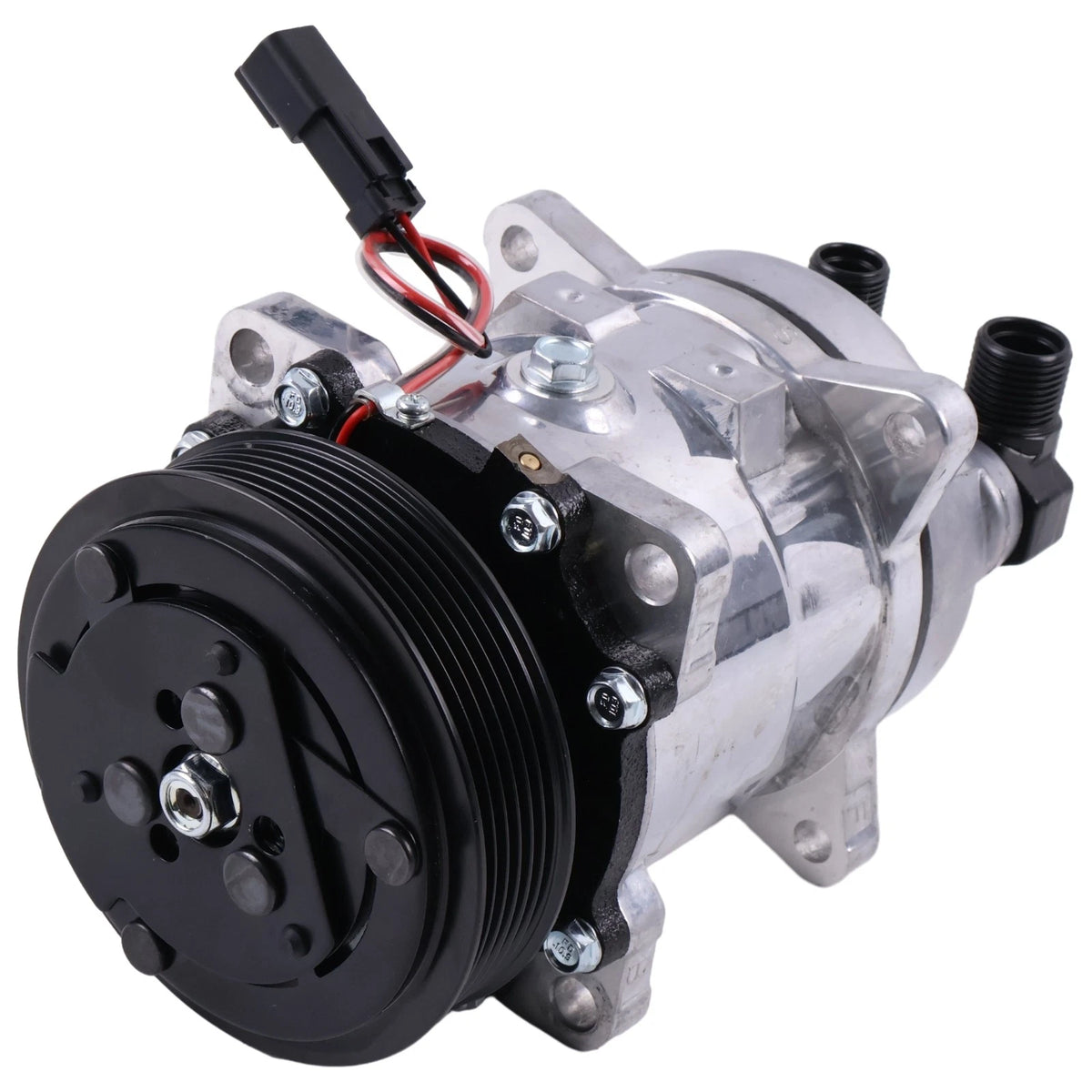 A/C Compressor SD5H11 7023580 for Bobcat Loader S630 S650 S750 T630 T650 (2011–2023)