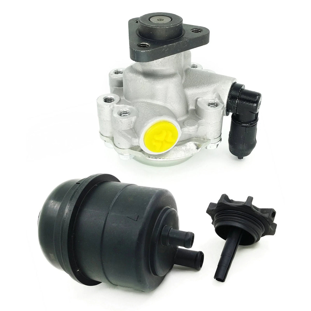 Power Steering Pump with Reservoir for BMW E46 323i 325i 328Ci 330i (1998–2006)
