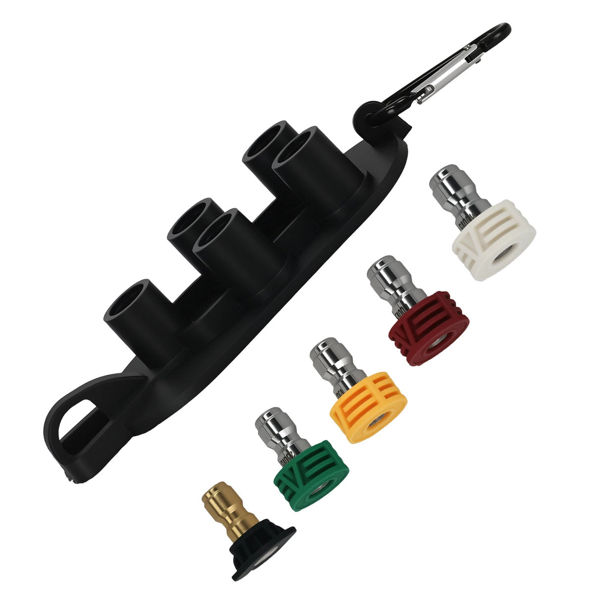 5 Pack Pressure Washer Spray Nozzles for Multi Angle (4000 PSI)