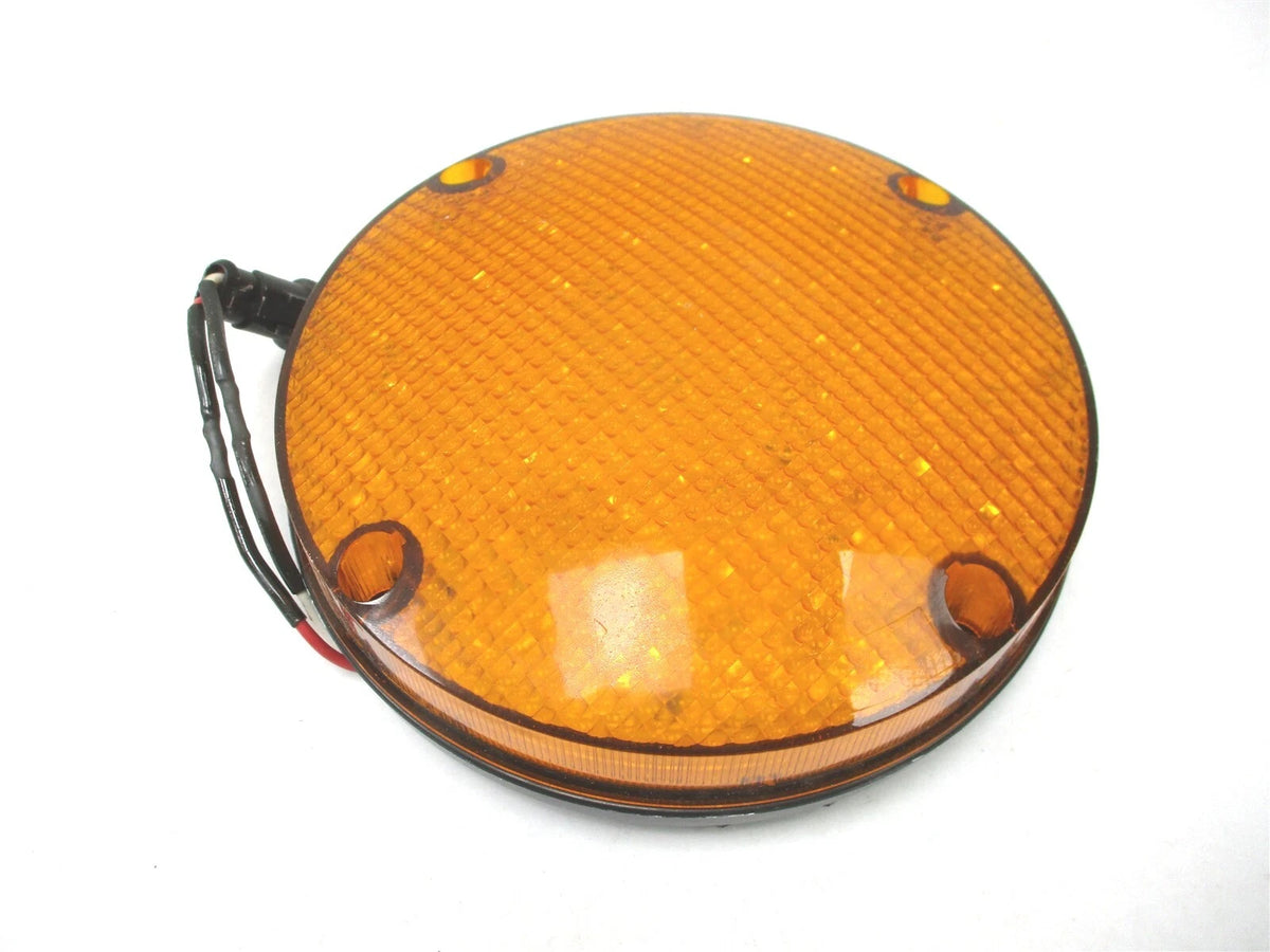 7" Round LED Yellow Rear Turn Bus Light for ECV7561TY (2209434C1, 222654C1)