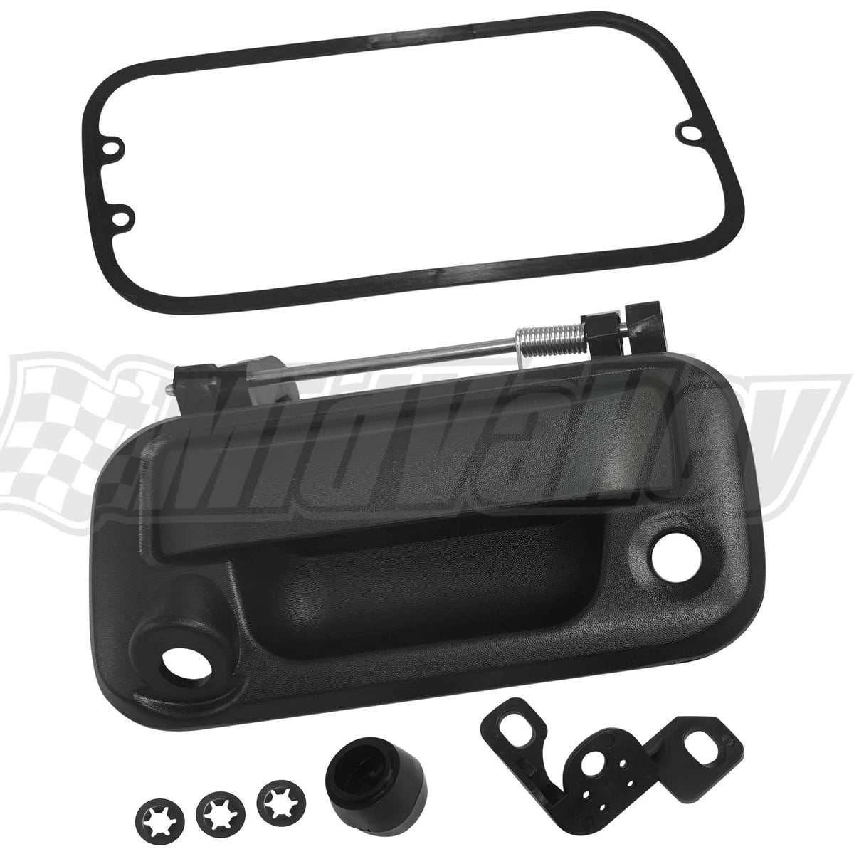 Black Textured Tailgate Handle for Ford F-150 F-250 F-350 F-450 F-550 (2004–2023)