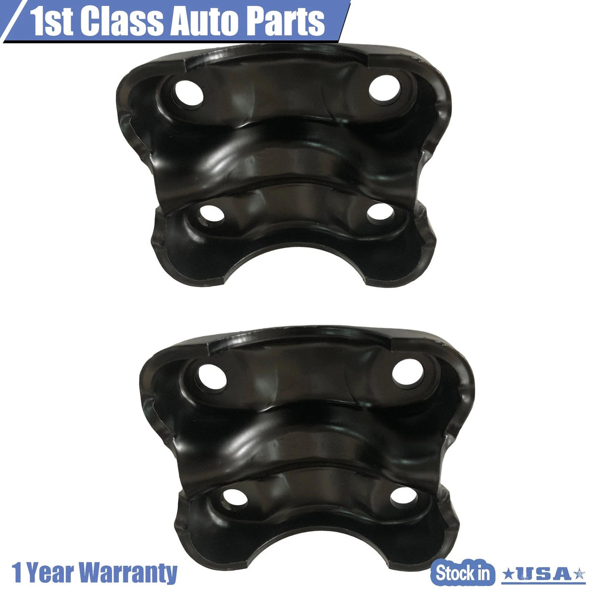 Set of 2 U Bolt Bottom Plates for Chevrolet Suburban 2500 GMC Yukon XL 2500 (2013)
