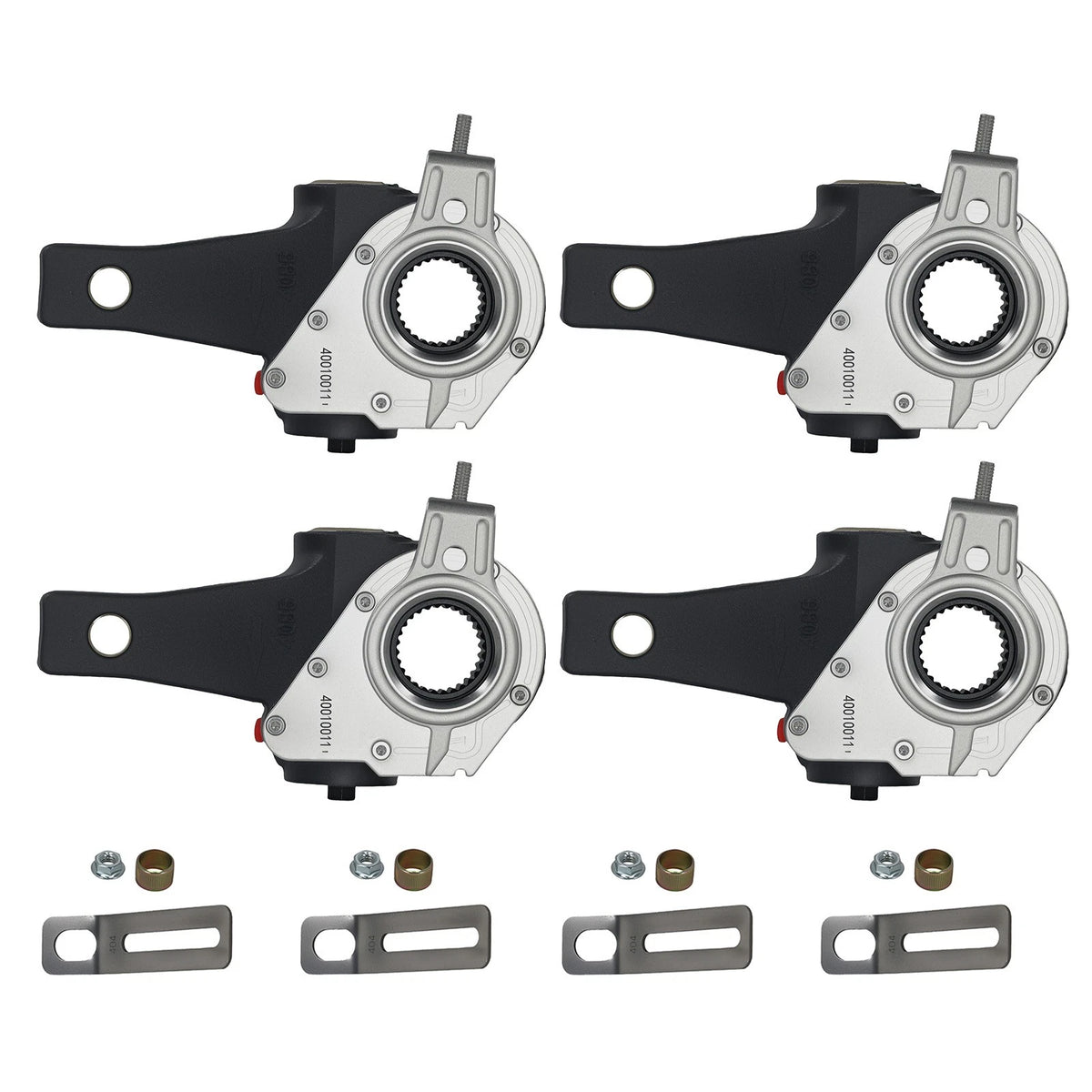 Set of 4 Automatic Slack Adjusters 28 Spline 5.5" for Haldex (40010011, 40910094)