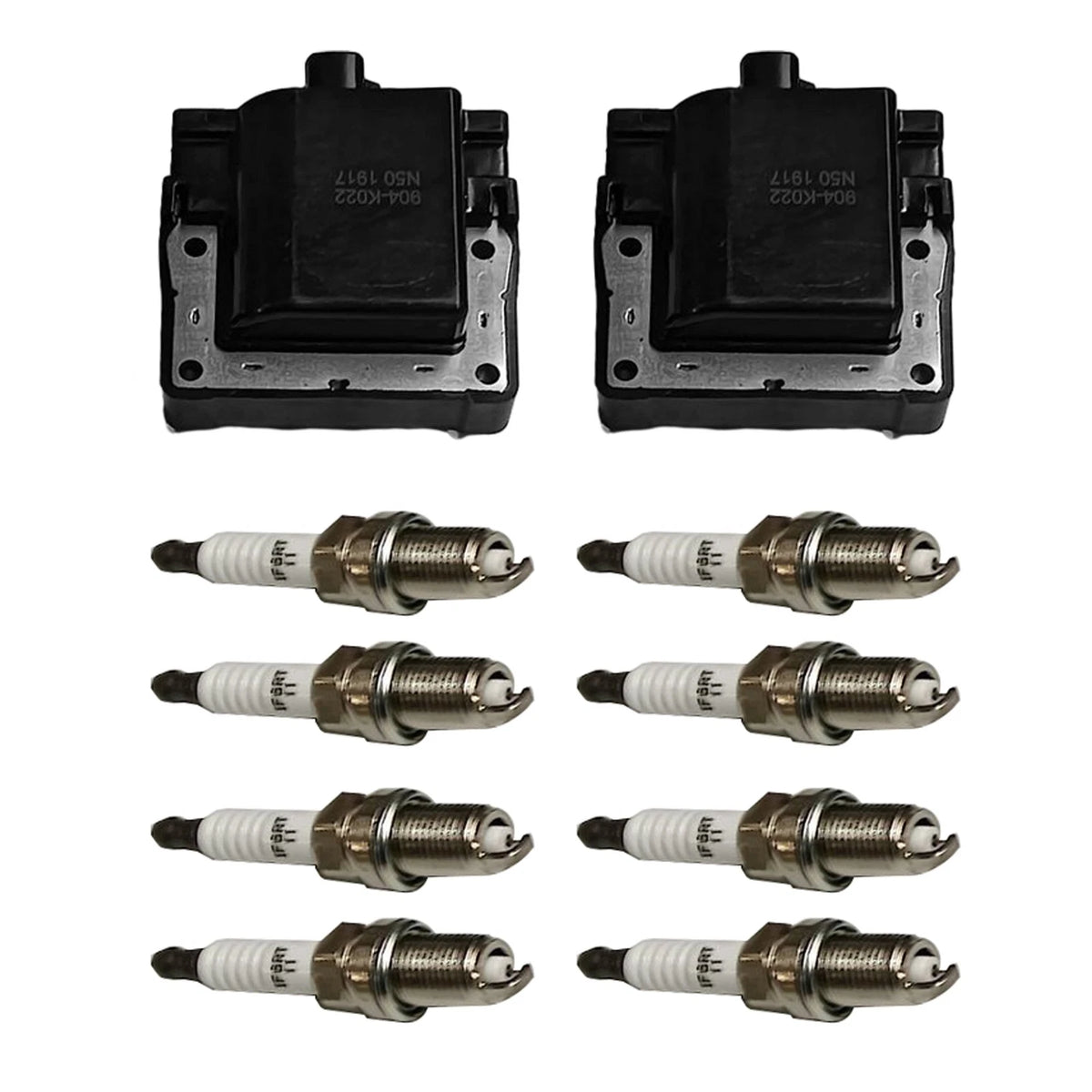 2X Ignition Coil & Spark Plugs for Lexus Toyota LS400 SC400 MR2 (1990–1997)