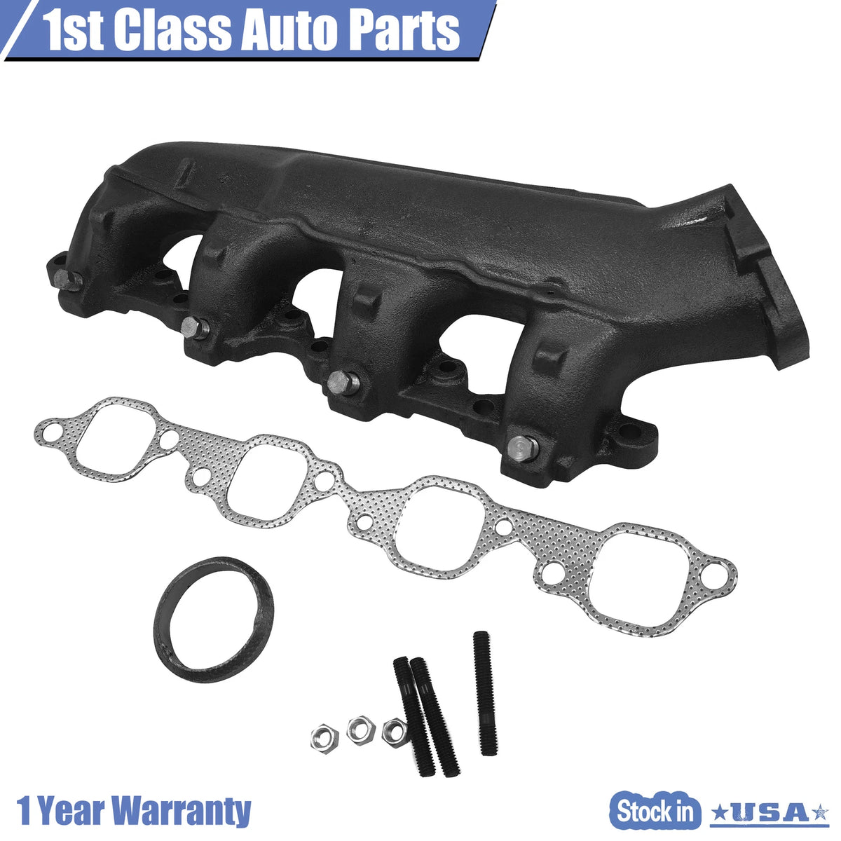 Right Exhaust Manifold for Chevrolet Bel Air Blazer GMC Suburban Sprint (1967–1991)