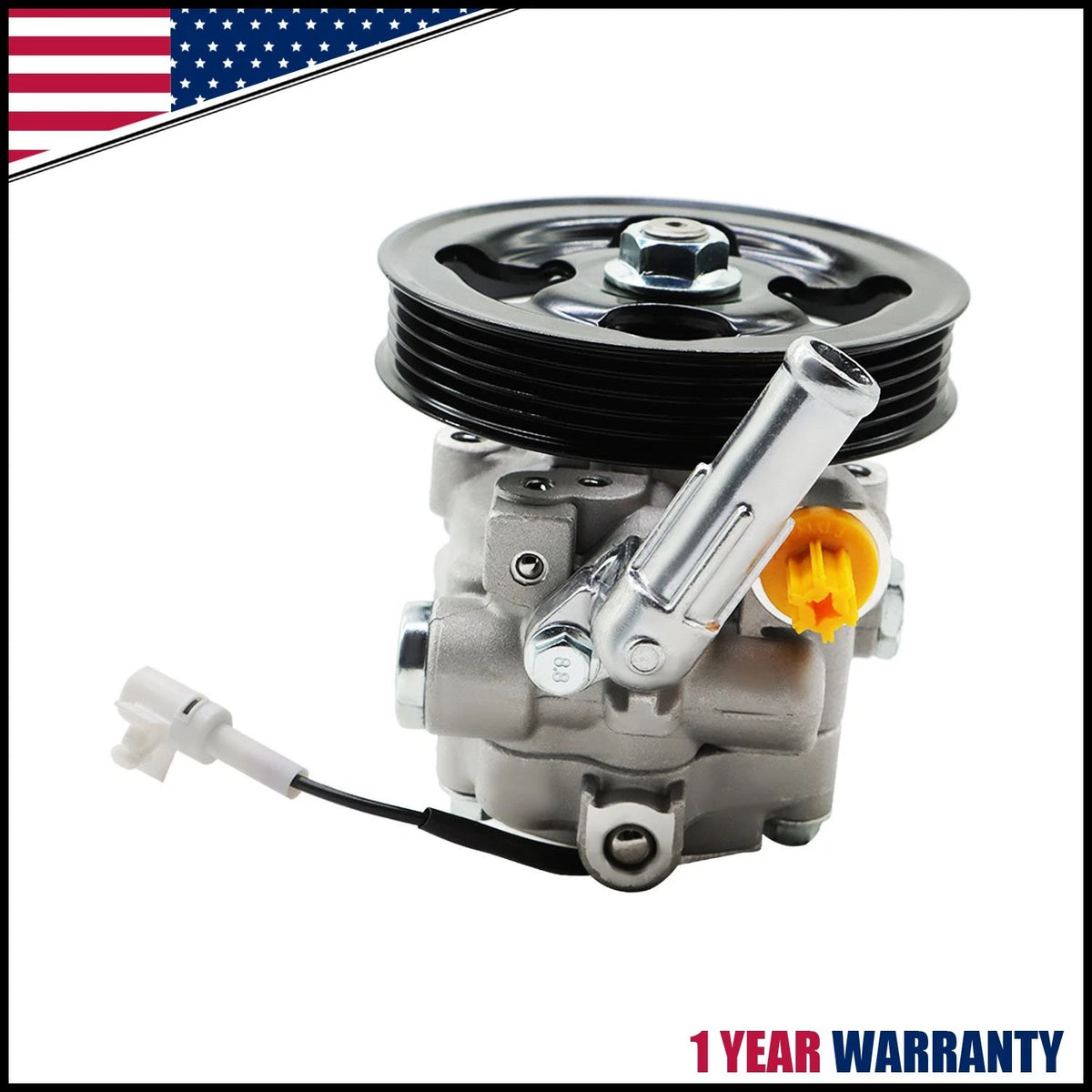 Power Steering Pump with Pulley & Sensor for Subaru Impreza WRX STI (2004–2007)