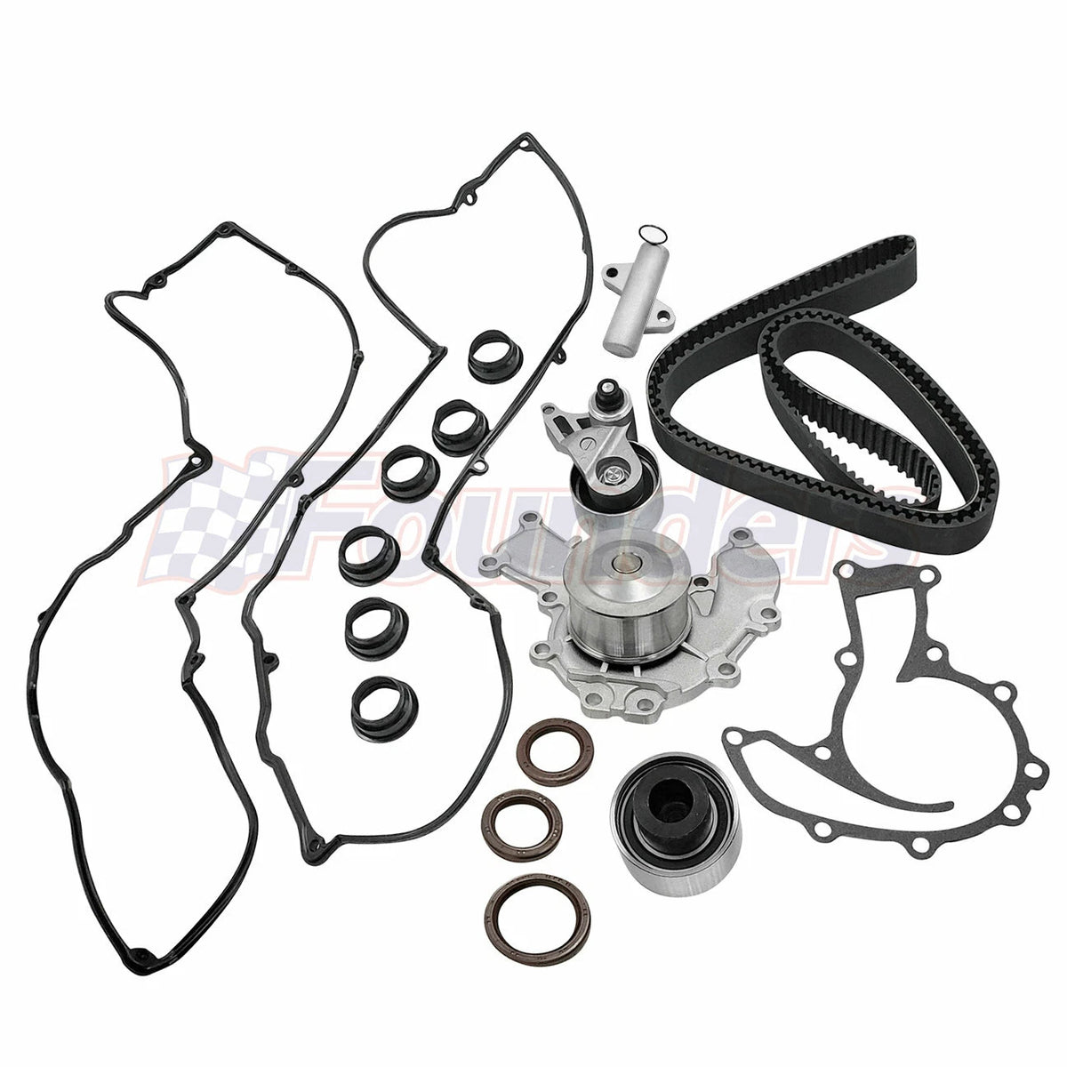 Timing Belt Kit & Valve Cover Gasket Set for Acura SLX, Honda Passport, Isuzu Rodeo (1996–1999)