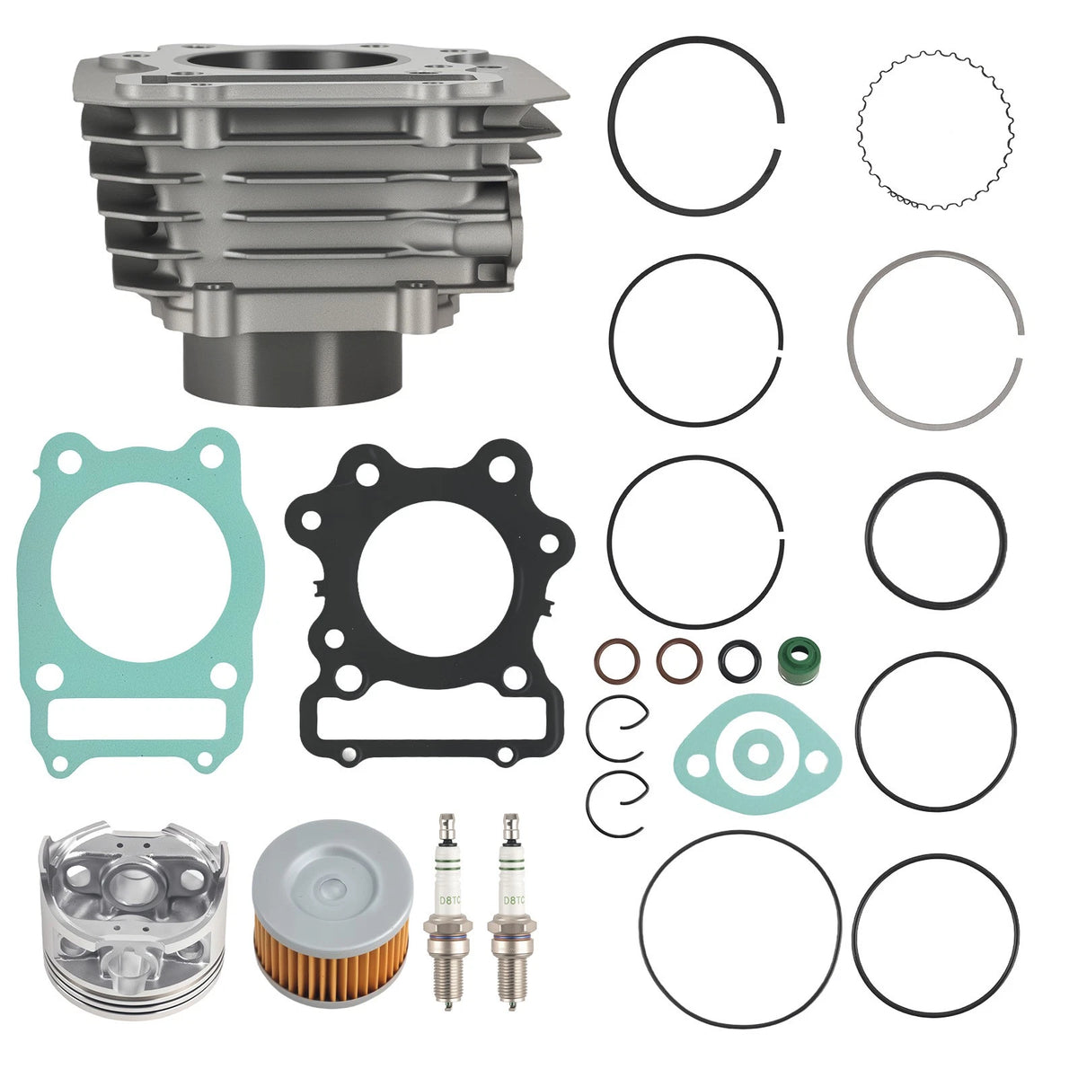 Top End Rebuild Kit 74mm for Honda Fourtrax 300 TRX300 TRX300FW (1988–2000)
