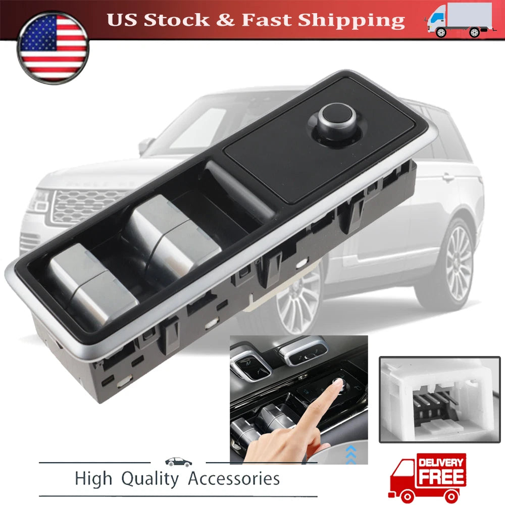 Front Left Master Window Switch LR166298 for Range Rover Sport (2018–2020)