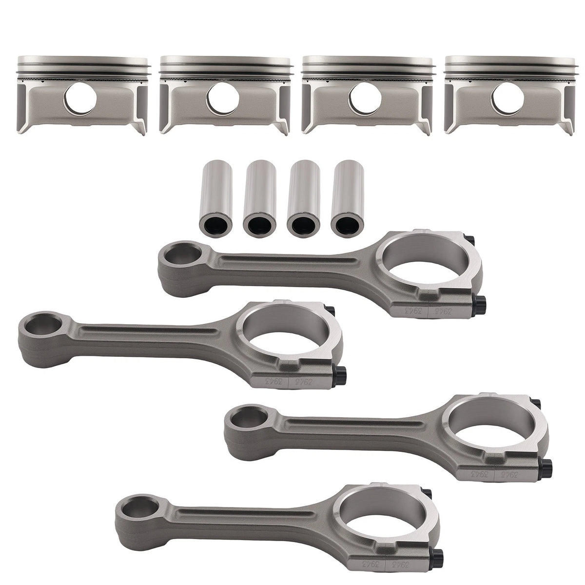 4X Connecting Rod Piston Kit for Hyundai Sonata Sorento Optima (2011–2019)