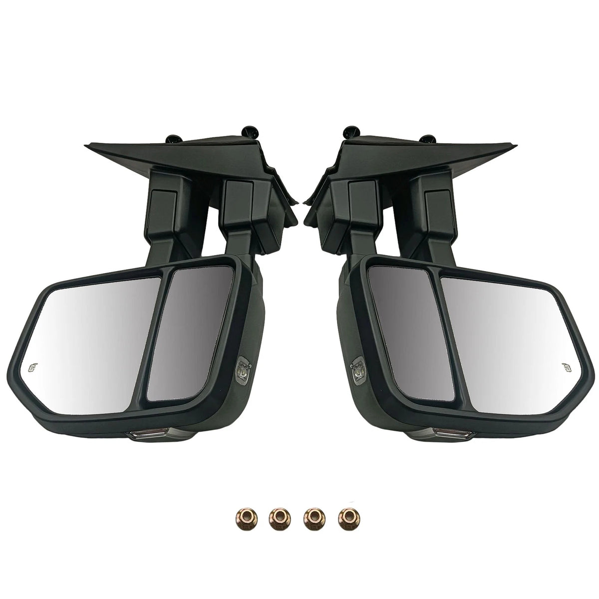Towing Mirrors for F-250 F-350 F-450 F-550 Super Duty (Power Heated LED Signal)