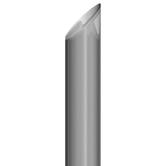 7 Inch OD Chrome Miter Cut Exhaust Stack for Universal (60 Inch Length)