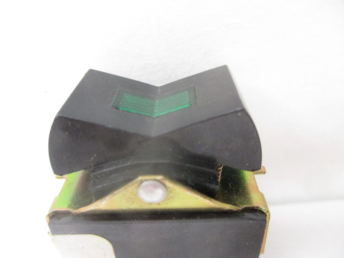 Set of 2 Transair 3-Pos Rocker Switch 4-Term Green Light for Carling